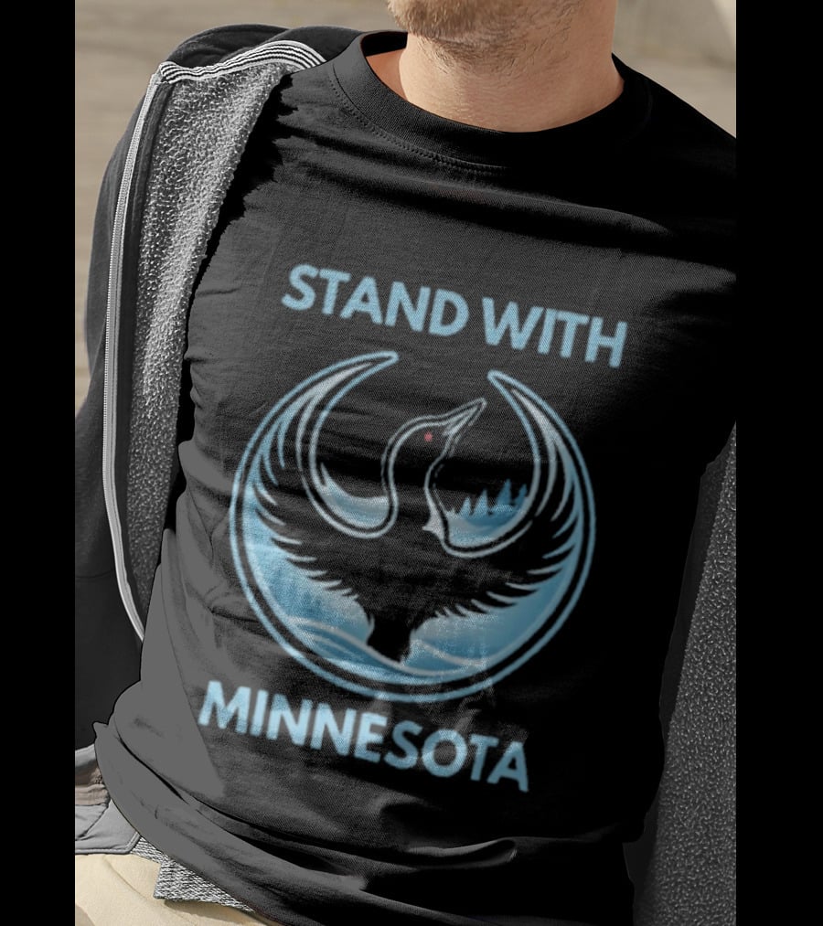 Stand With Minnesota Loon T-Shirt