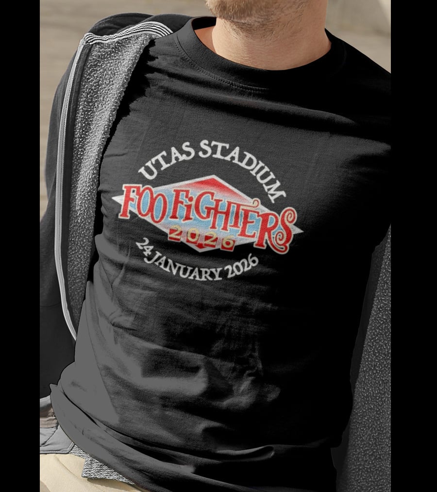 Foo Fighters UTAS Stadium 24 January 2026 T-Shirt