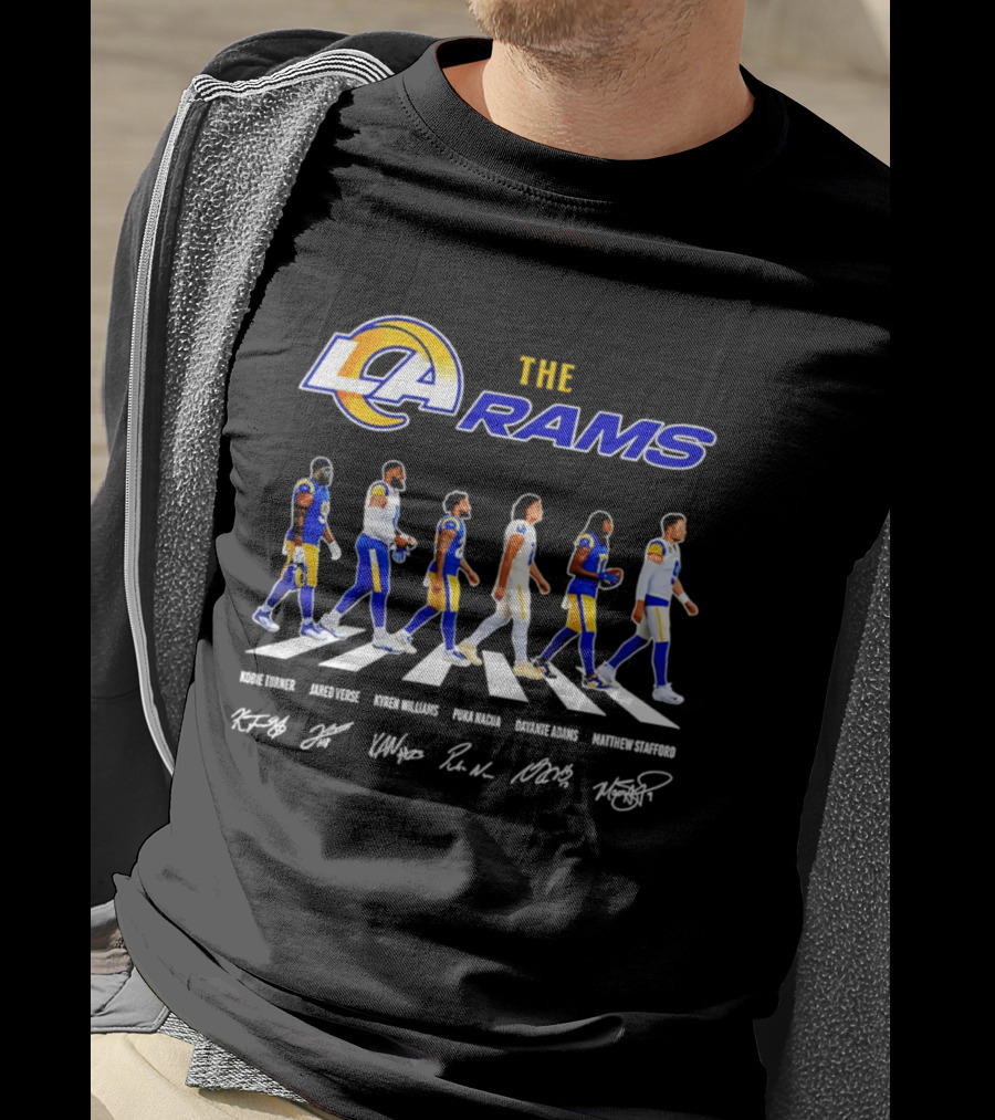 The Los Angeles Rams Abbey Road Signature Edition 2026 T-Shirt