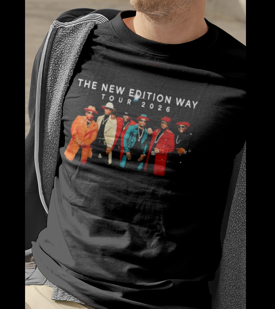 The New Edition Way Tour 2026 Concert Fashion T-Shirt
