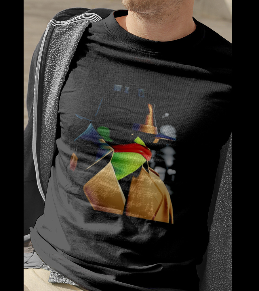 Pepe The Frog Detective Trench Coat Cigarette Doodles T-Shirt
