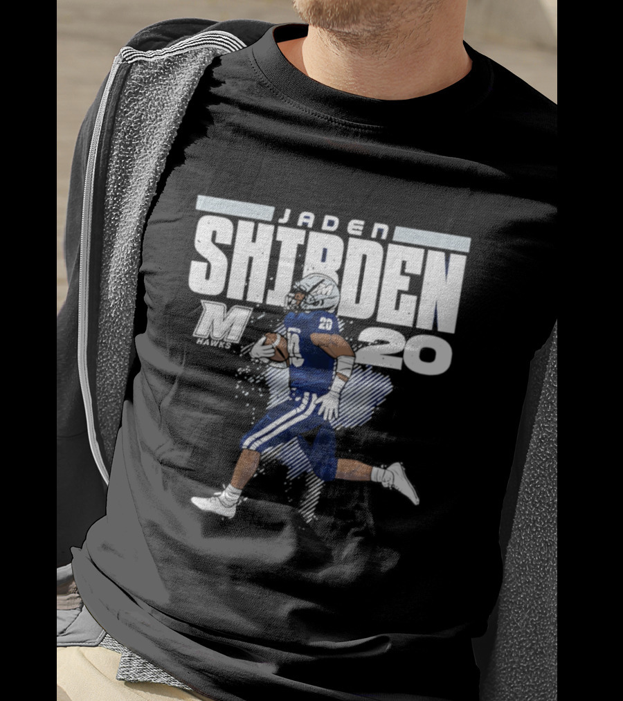 Jaden Shirden Monmouth NCAA Football 20 T-Shirt