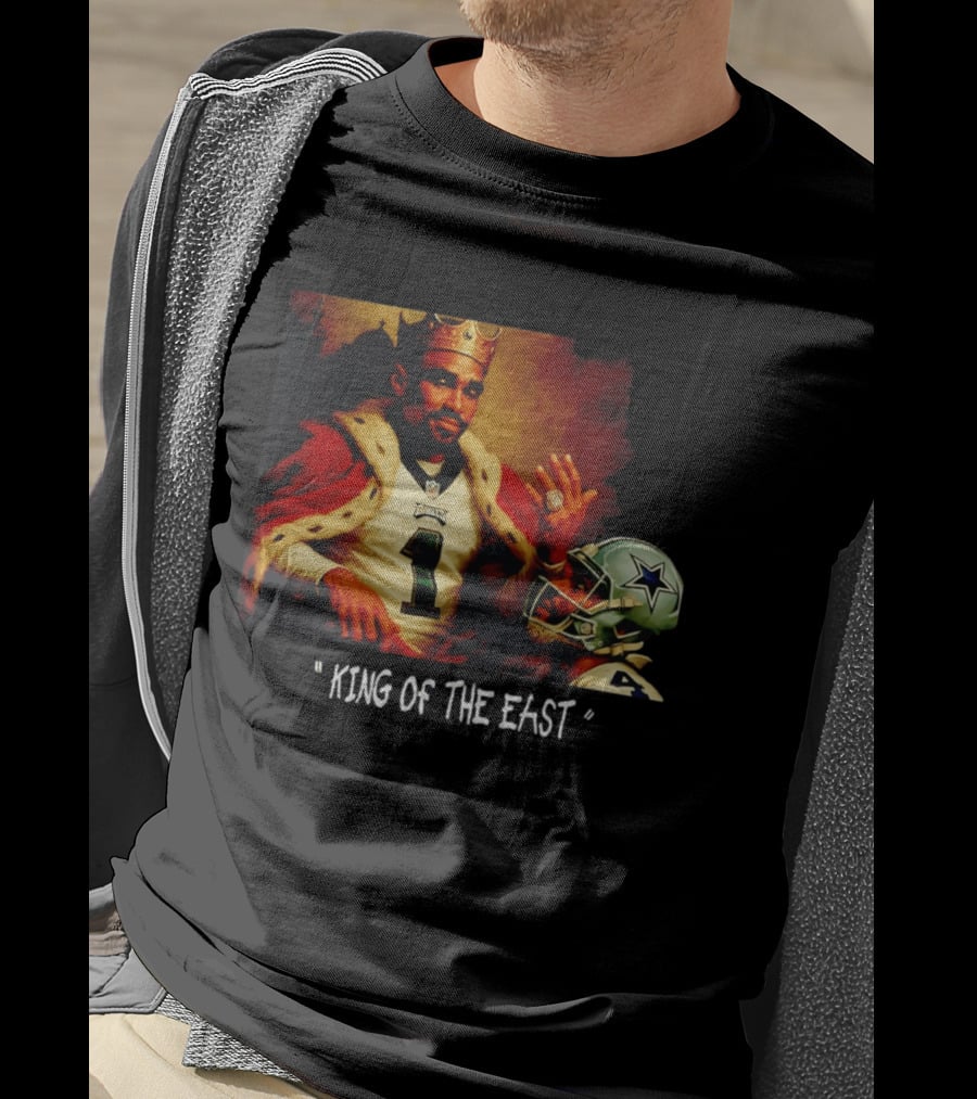 Philadelphia Eagles King Of The East Reigns Over Cowboys T-Shirt