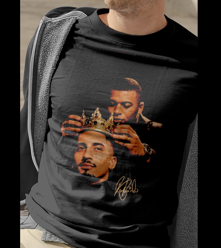 Raphinha And Kylian Mbappé Crown Moment 2026 T-Shirt