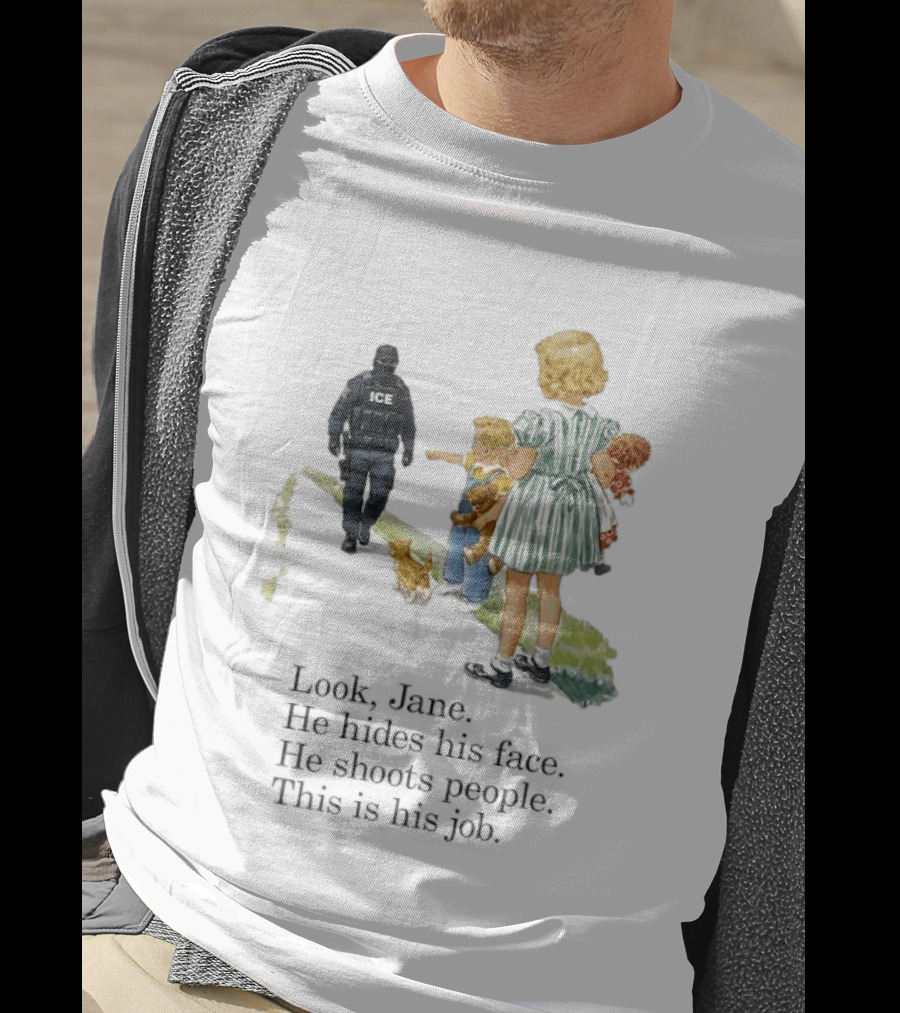 ICE Tactical Officer With Children T-Shirt
