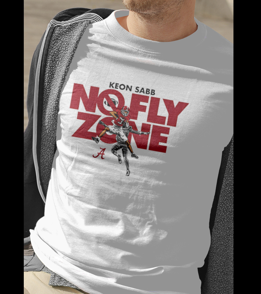 Keon Sabb No Fly Zone Alabama Football NCAA T-Shirt