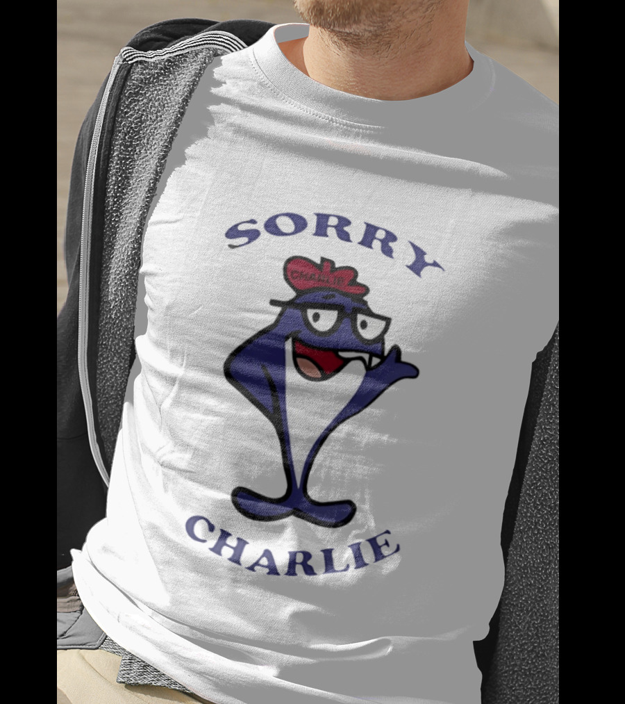 Sorry Charlie Tuna Character With Glasses And Hat T-Shirt