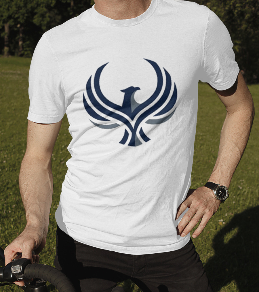 Minnesota Rebel Alliance Resistance Icon With Phoenix Bird T-Shirt