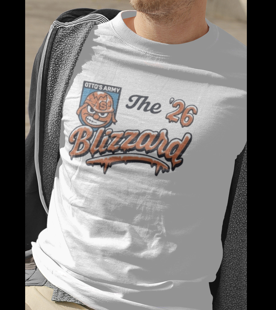 Otte's Army The '26 Blizzard W Smiley Helmet T-Shirt