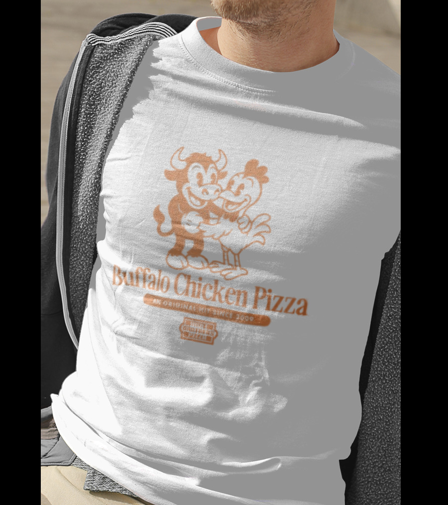 Buffalo Chicken Pizza An Original Hit Since 2009 Cartoon Characters T-Shirt