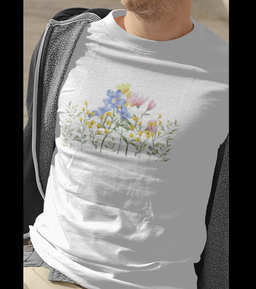 Wildflower Bouquet Nature Blossoms T-Shirt
