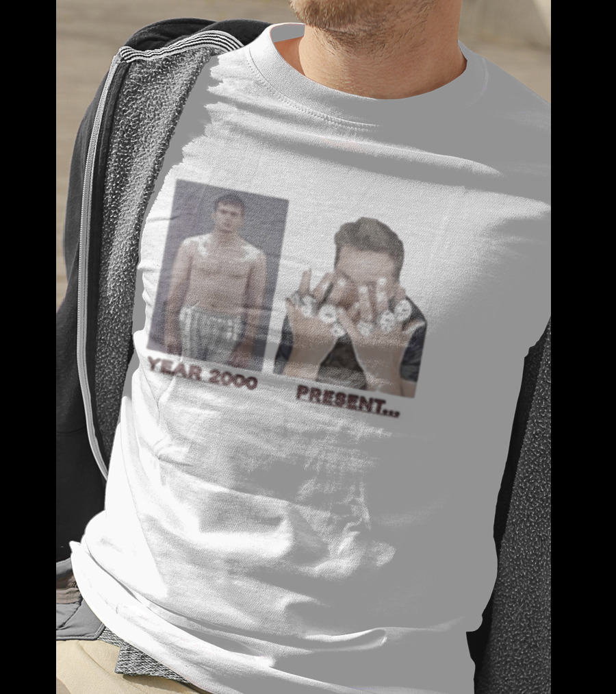 New England Patriots Tom Brady Year 2000 Present Rings T-Shirt