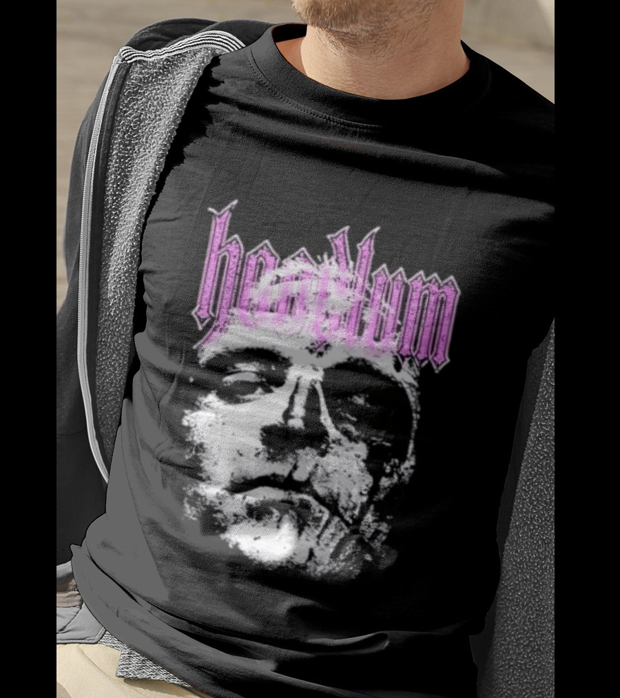 Hoodlum Gothic Style Rough Face T-Shirt