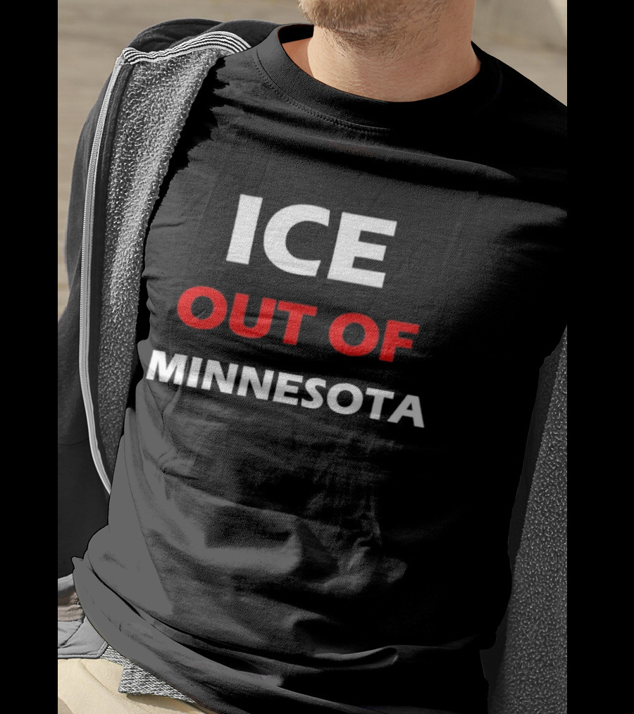 ICE Out Of Minnesota Protest T-Shirt