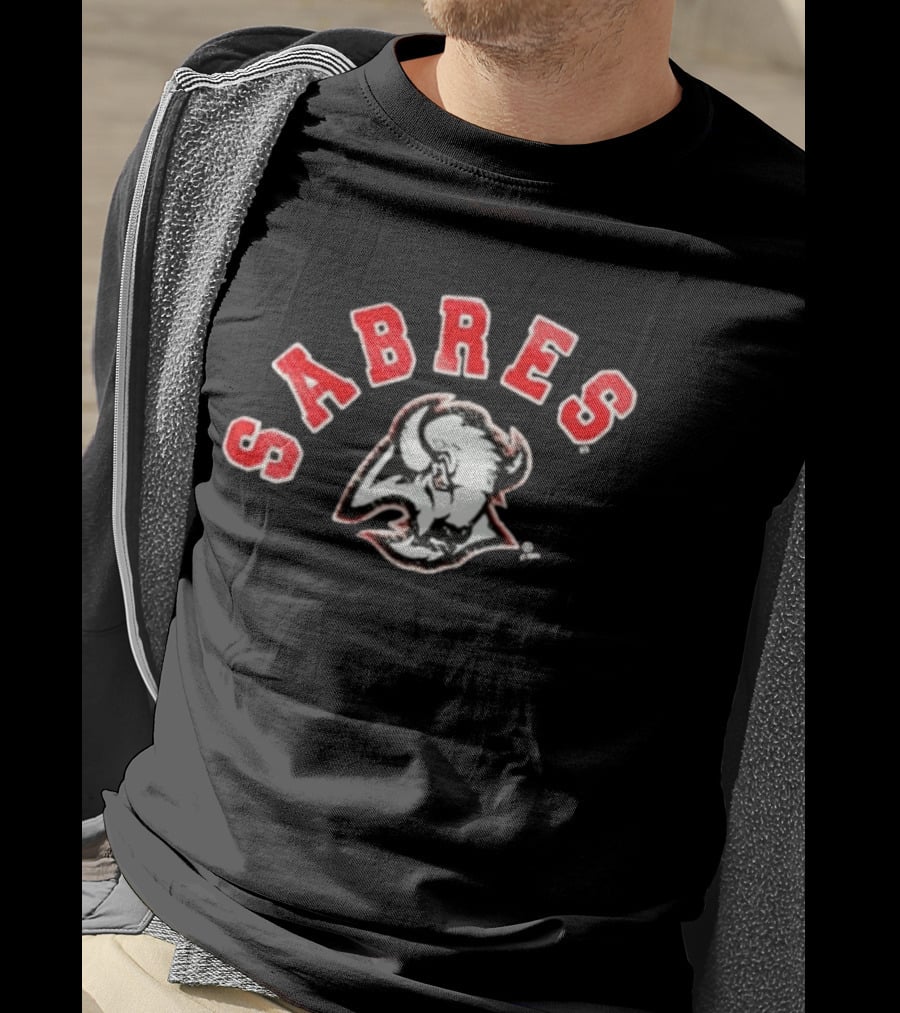 Sabres Vintage Buffalo Hockey T-Shirt