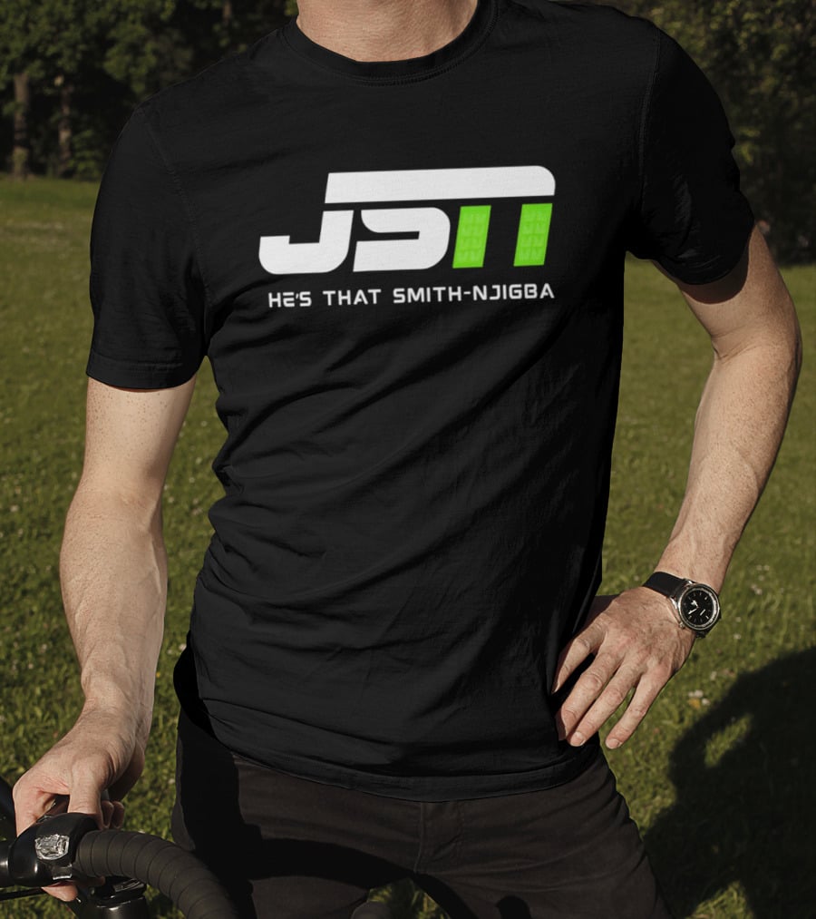 JSN He's That Smith Njigba Seattle Seahawks Football T-Shirt