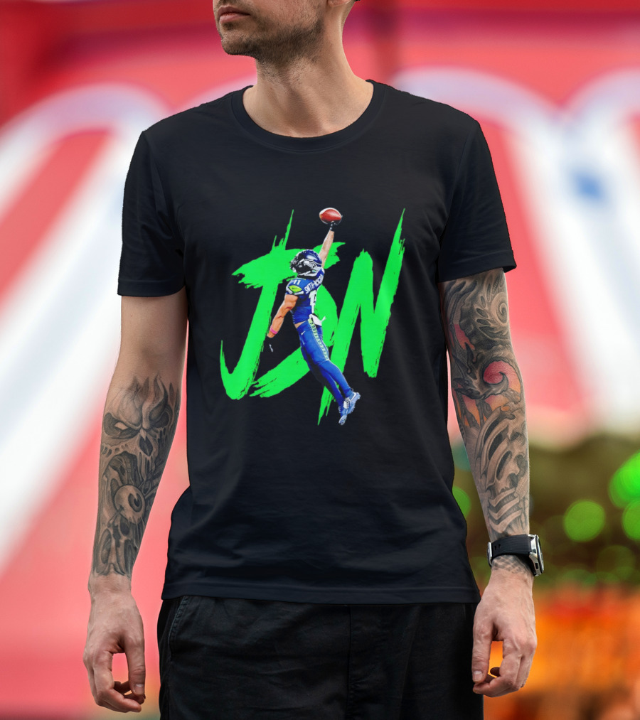 JSN Jaxon Smith Njigba Seattle Seahawks Football 2025 T-Shirt