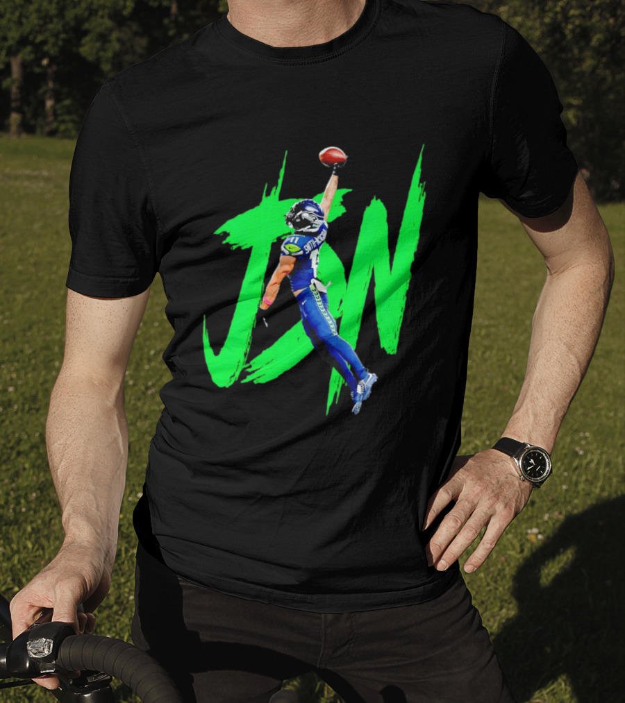 JSN Jaxon Smith Njigba Seattle Seahawks Football 2025 T-Shirt