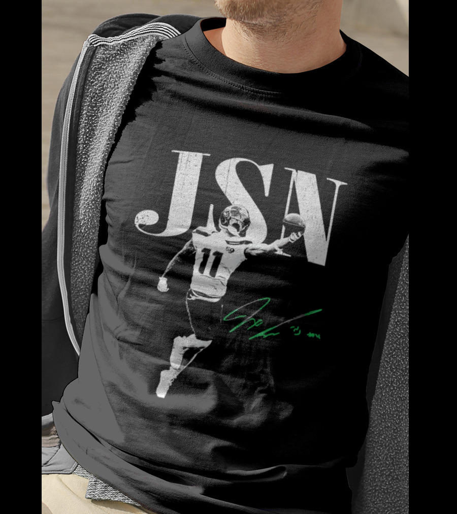 Jaxon Smith Njigba JSN Seattle Seahawks Football Signature T-Shirt