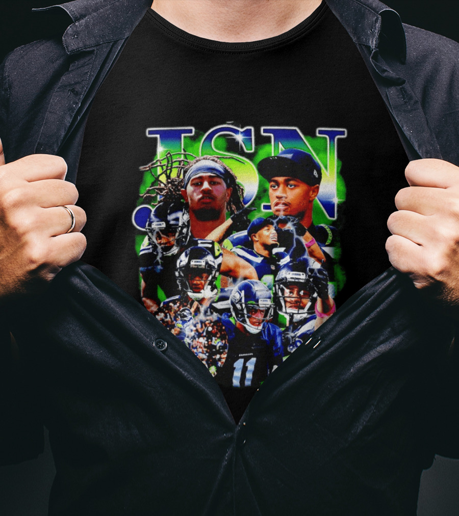 JSN Jaxon Smith Njigba Seattle Seahawks Football Game Day Energy T-Shirt