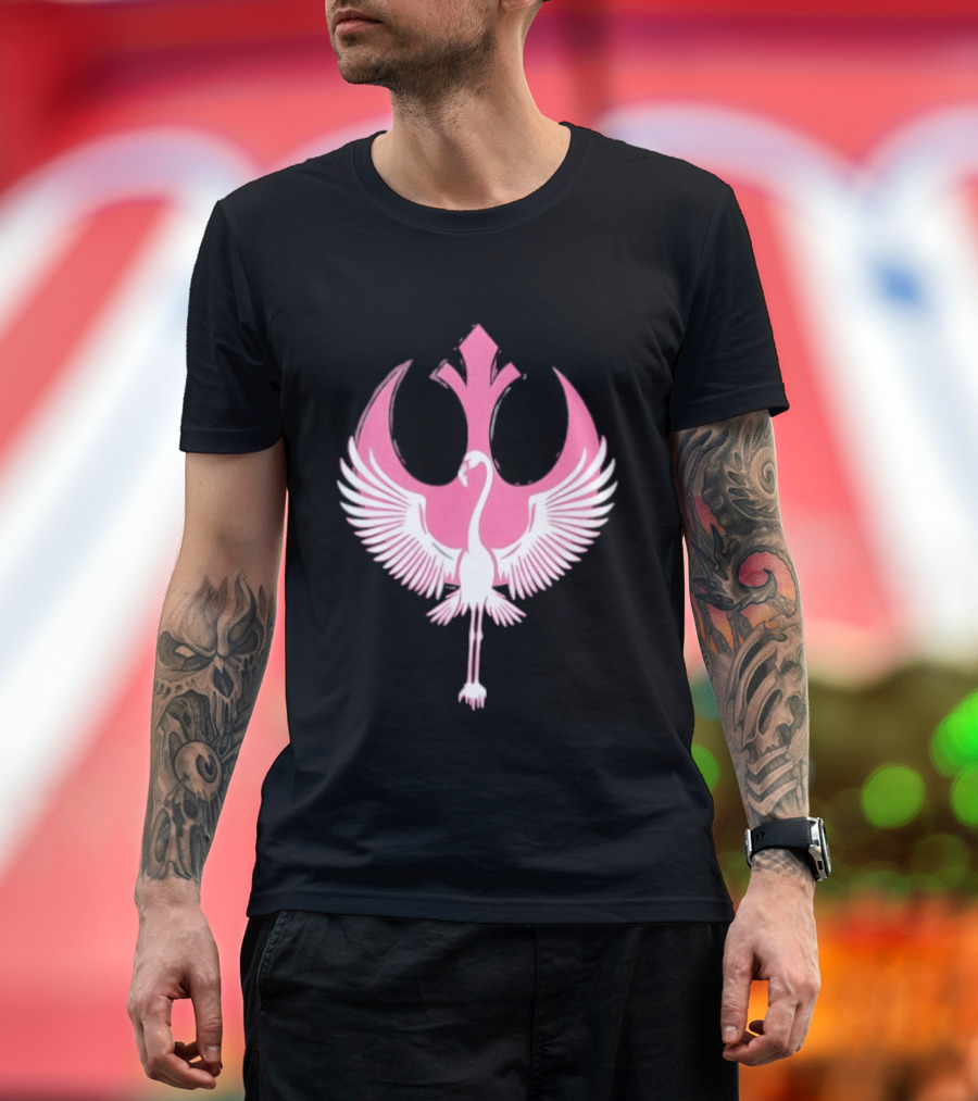 Star Wars Rebel Alliance Flamingo Pink Variant T-Shirt