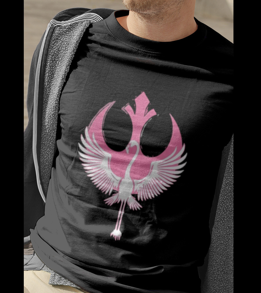 Star Wars Rebel Alliance Flamingo Pink Variant T-Shirt