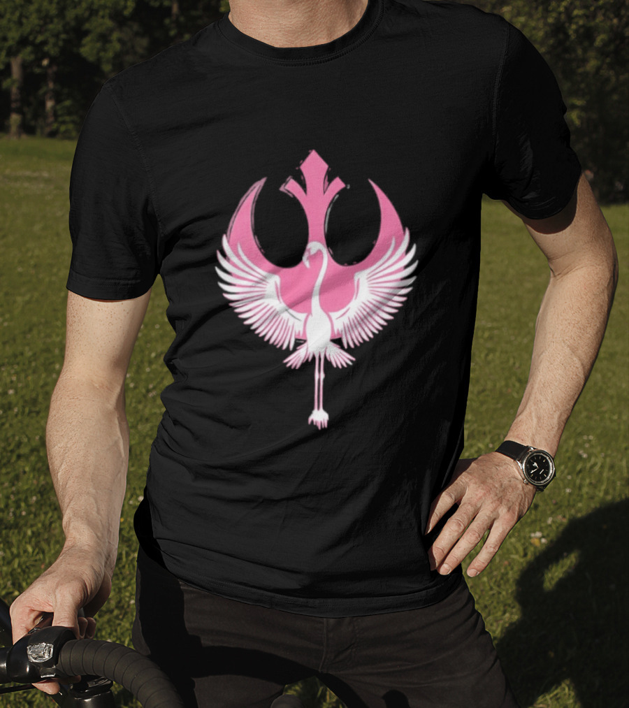 Star Wars Rebel Alliance Flamingo Pink Variant T-Shirt