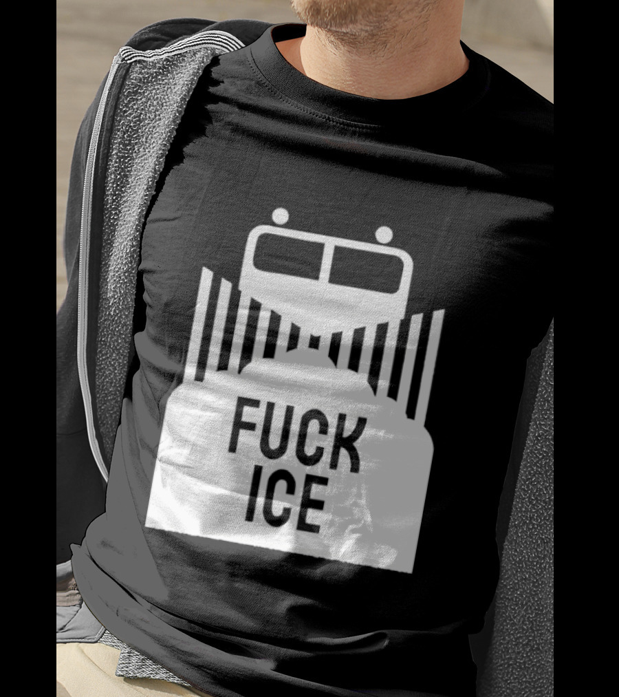 Fuck Ice Detention Abolition Protest Message T-Shirt