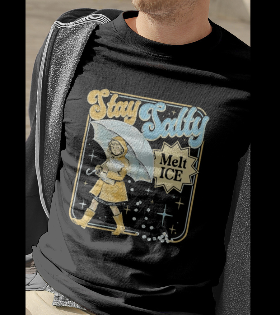 Stay Salty Melt ICE Umbrella Girl T-Shirt