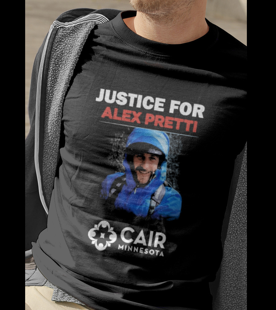 Justice For Alex Pretti CAIR Minnesota T-Shirt