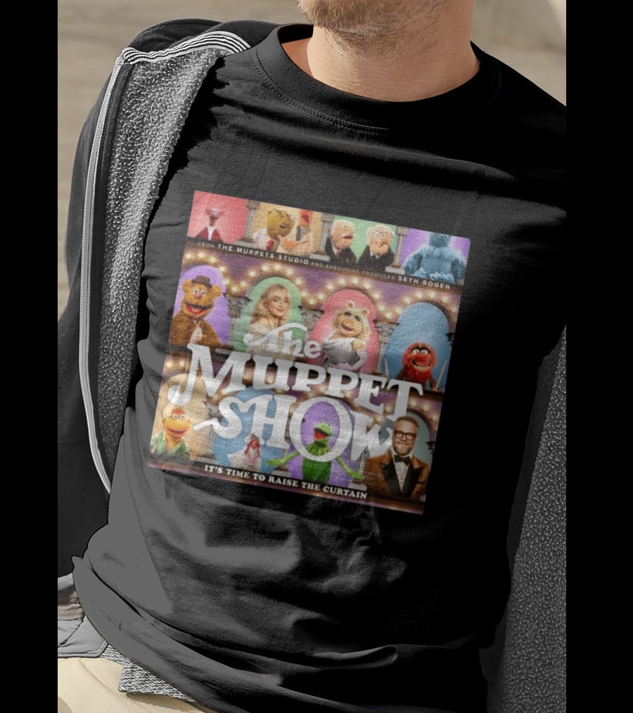 The Muppet Show It's Time To Raise The Curtain February 4 2026 Seth Rogen Executive Producer T-Shirt
