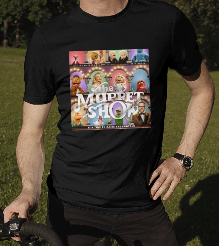 The Muppet Show It's Time To Raise The Curtain February 4 2026 Seth Rogen Executive Producer T-Shirt