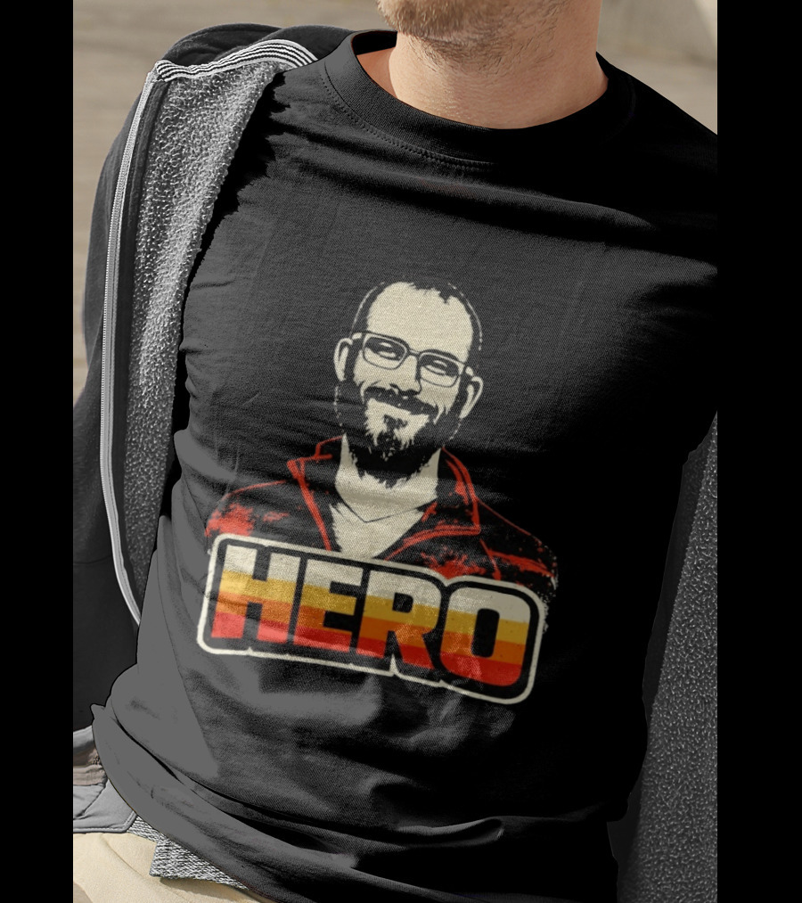 Hero Alex Pretti Minneapolis 2026 ICE Shooting Protest Hero T-Shirt