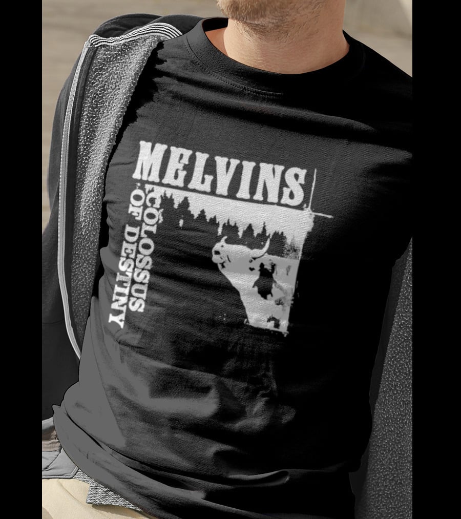 Melvins Colossus Of Destiny Iconic Merchandising Fan Favorite T-Shirt