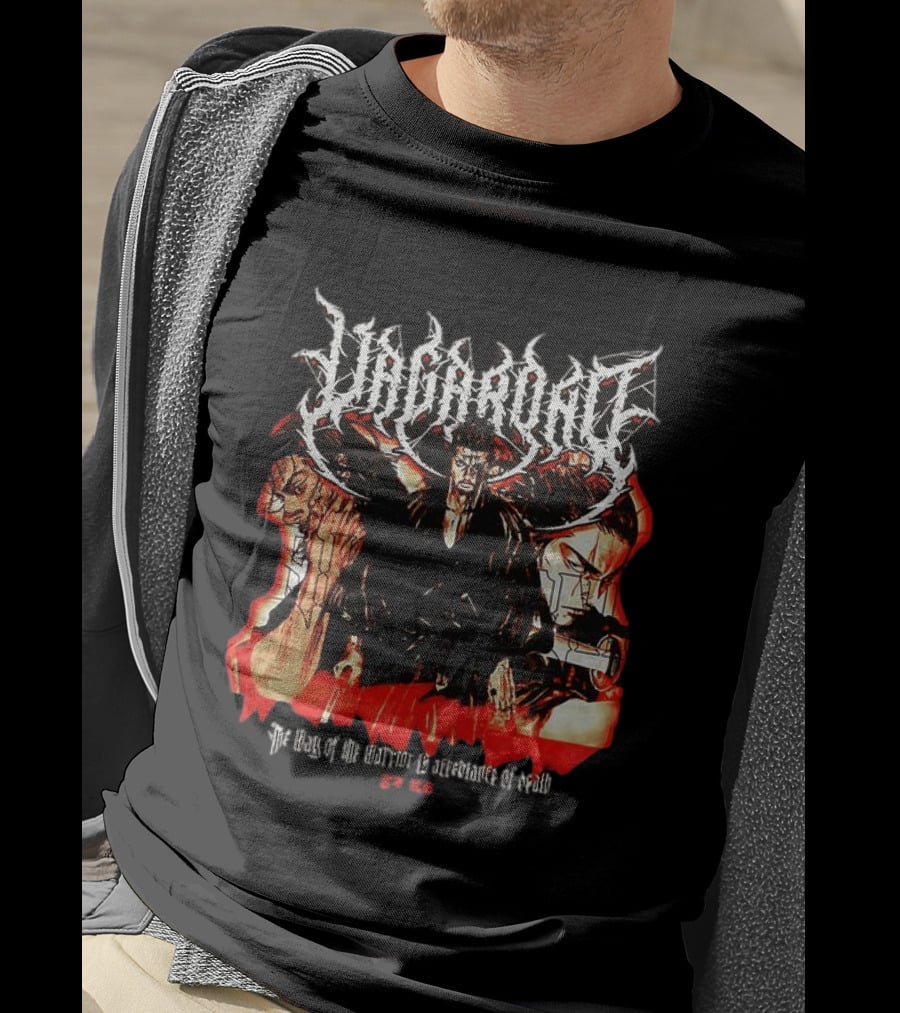 Vagabond Warrior Resolute Acceptance Of Death Manga T-Shirt