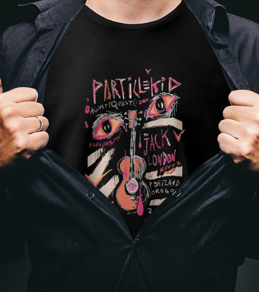 Particlekid AcoustiQuest Tour Portland Oregon 2026 Jack London Reimagined T-Shirt