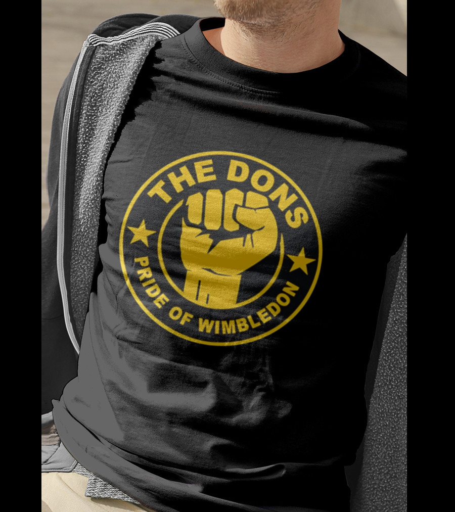 AFC Wimbledon The Dons Pride Of Wimbledon Fist T-Shirt