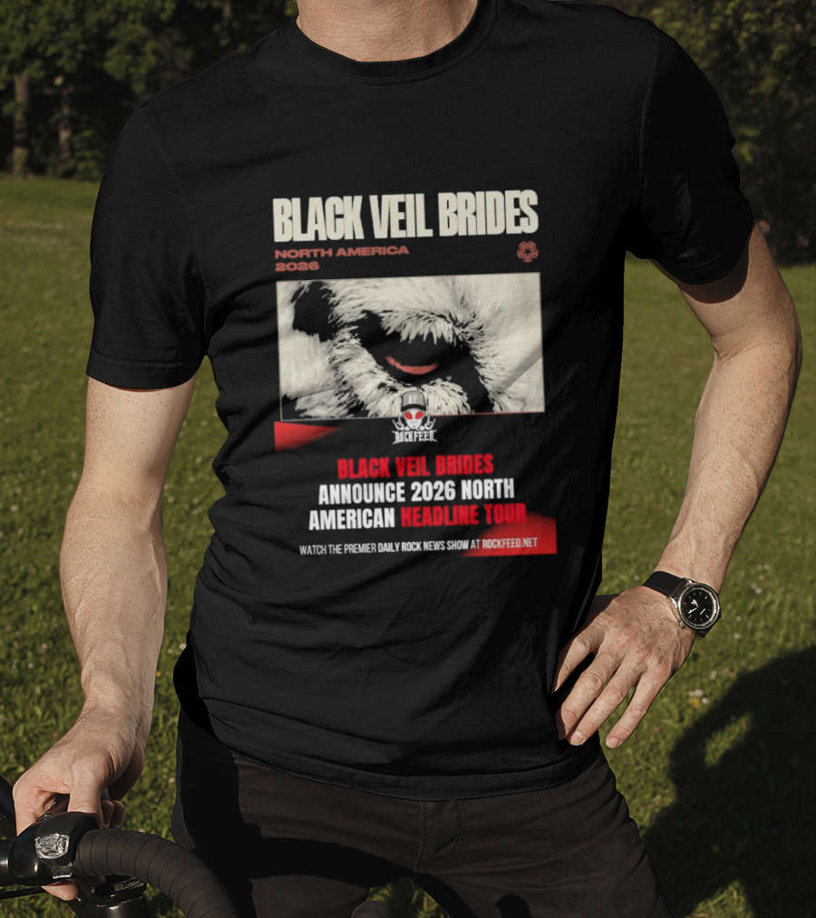 Black Veil Brides Announce 2026 North American Endless Tour Dates T-Shirt