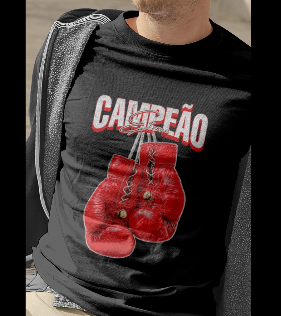 Campeao Eterno Red Boxing Gloves T-Shirt