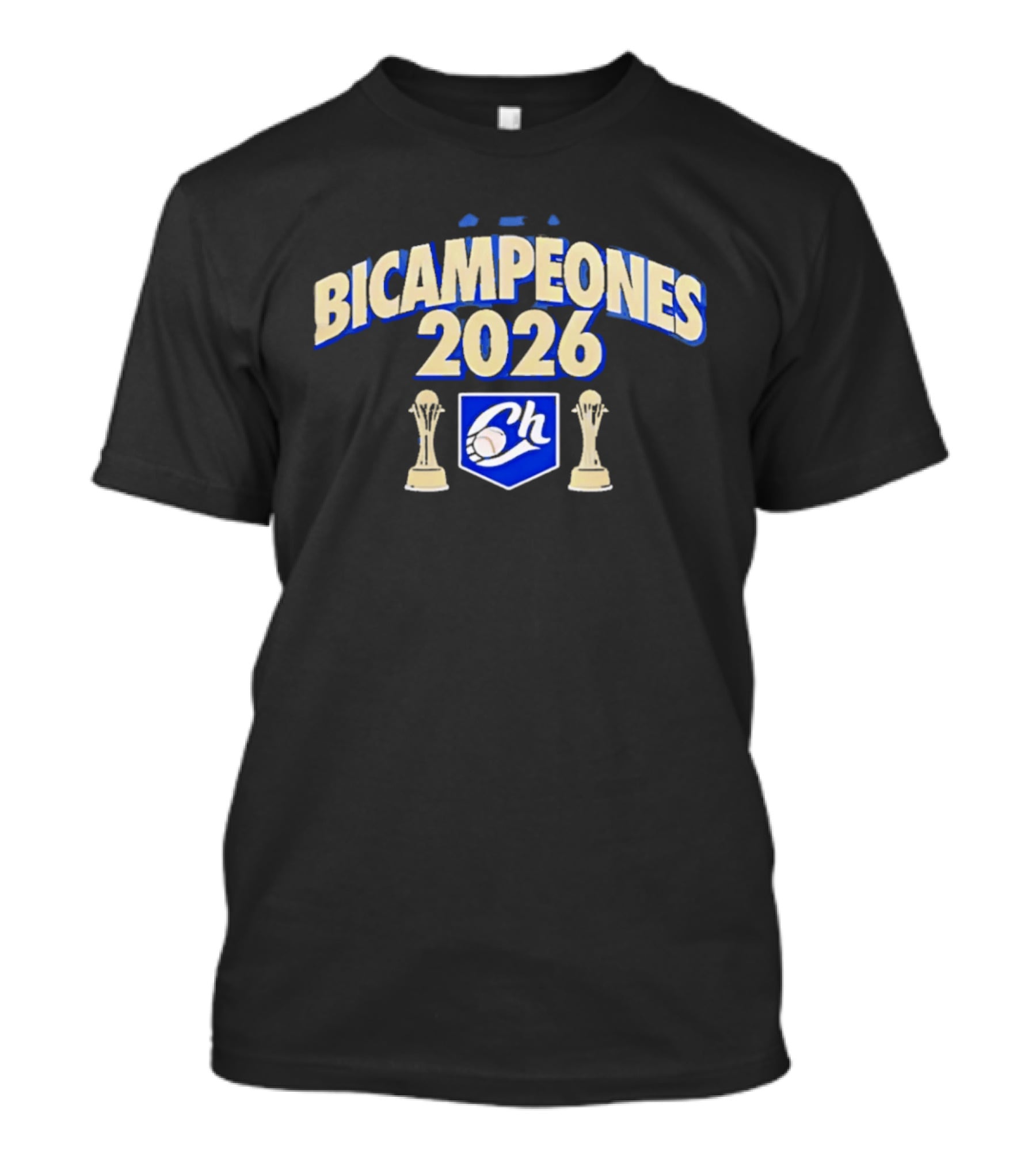 Charros De Jalisco BICAMPEONES 2026 CAMISETA CAMPEONES LMP 25 26 T-Shirt