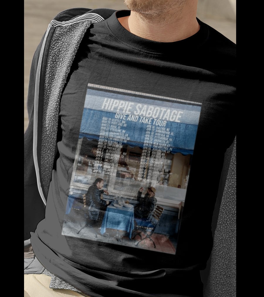 Hippie Sabotage Give And Take Tour 2026 Dates And Cities T-Shirt