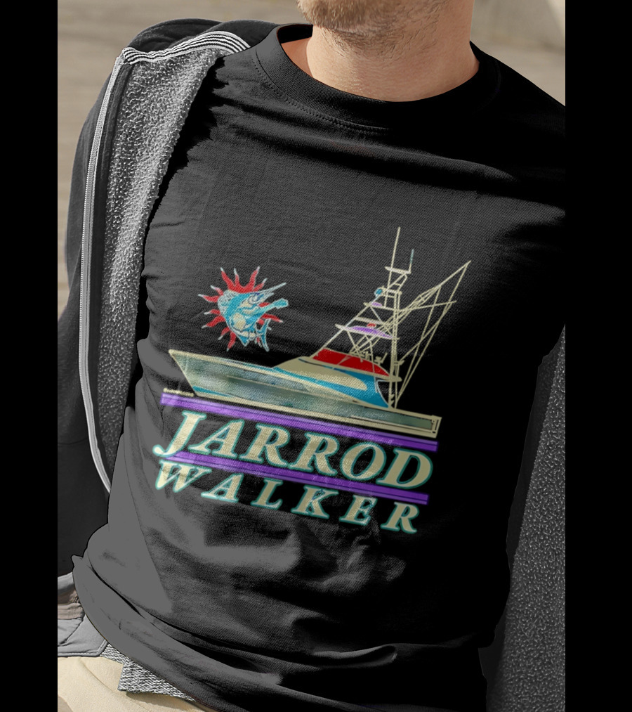 Jarrod Walker Marlin Sportfish Boat T-Shirt