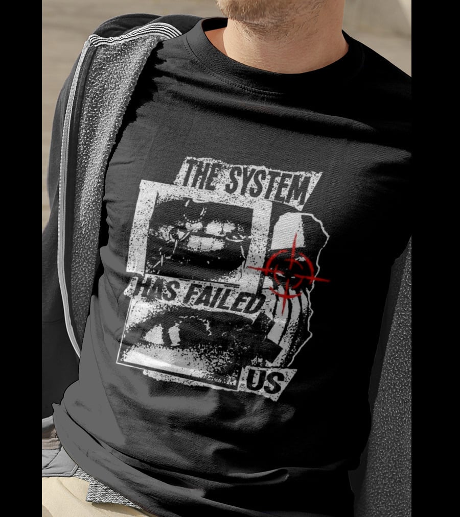 The System Has Failed US Target Visual Motif T-Shirt