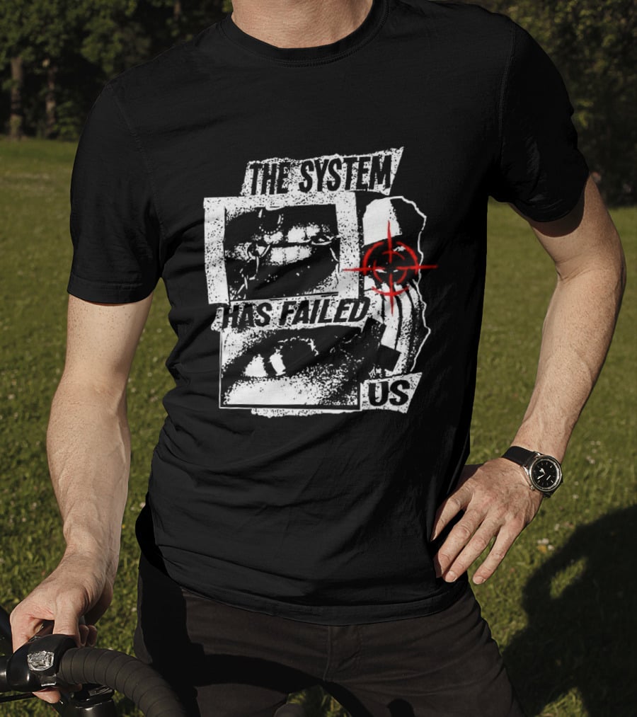 The System Has Failed US Target Visual Motif T-Shirt