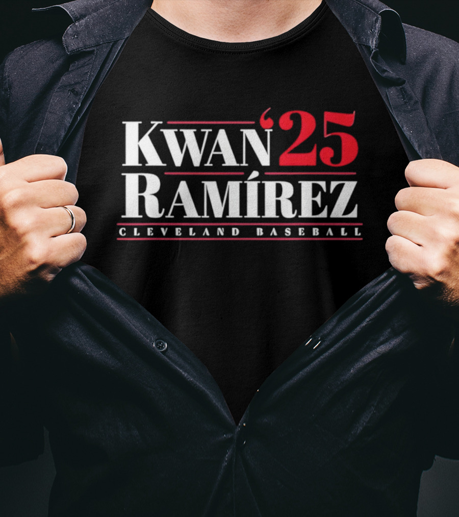 Kwan Ramírez '25 Cleveland Baseball T-Shirt