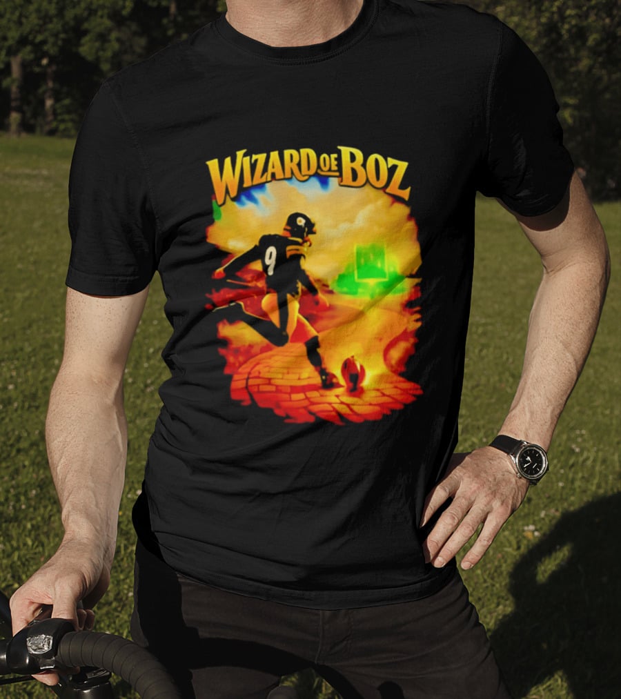 Wizard Of Boz Chris Boswell Pittsburgh Steelers Football Kicker Fantasy T-Shirt