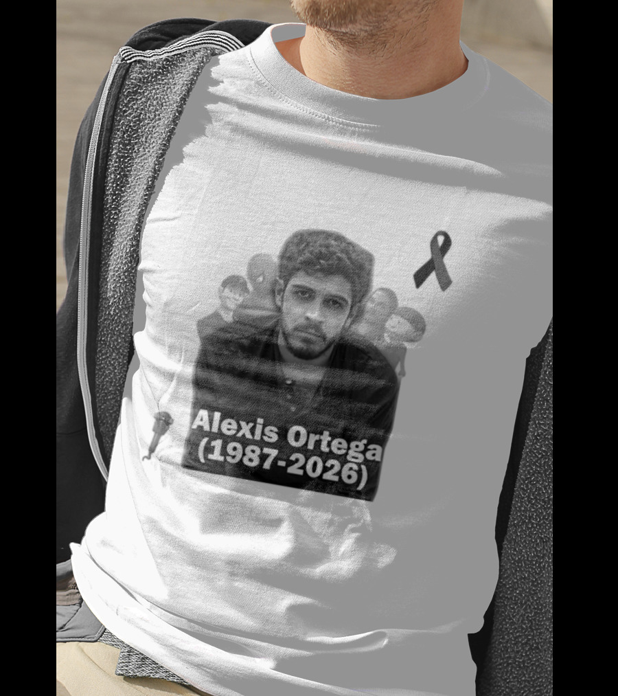 Rip Alexis Ortega Dead Voice Of Spider Man T-Shirt