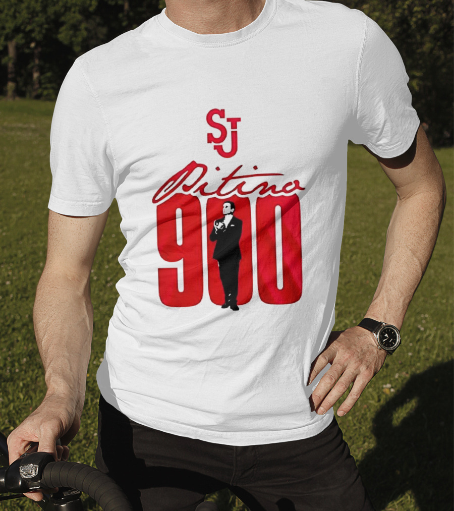 St. John's Rick Pitino 900 Victory Celebration 2026 T-Shirt