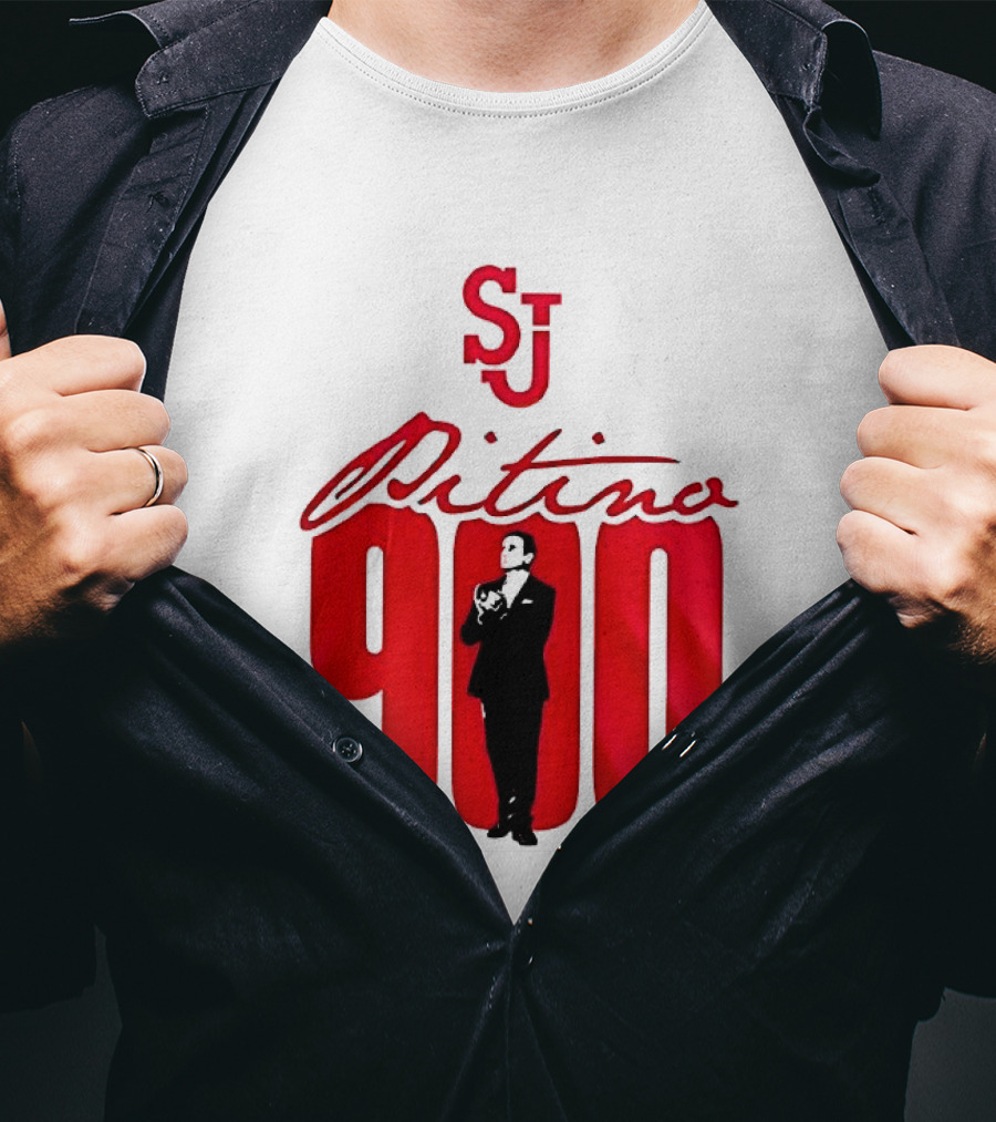 St. John's Rick Pitino 900 Victory Celebration 2026 T-Shirt