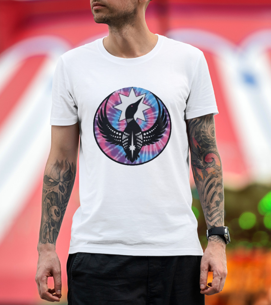 Rebel Alliance Loon Star Tie Dye Circle T-Shirt